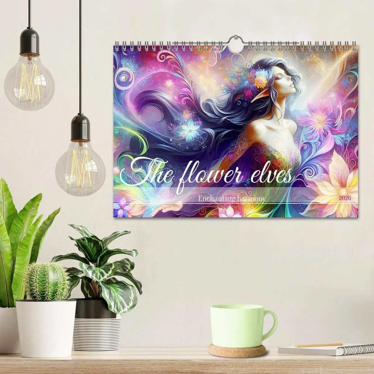 Bild: 9783516529234 | The flower elves Enchanting harmony (Wall Calendar 2026 DIN A4...