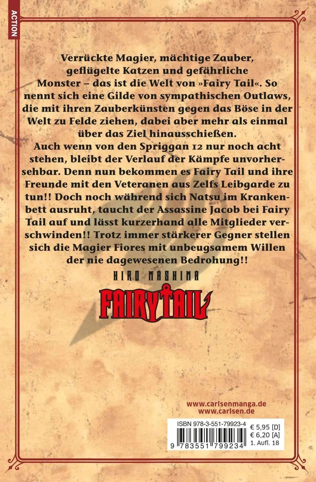 Rückseite: 9783551799234 | Fairy Tail 56 | Hiro Mashima | Taschenbuch | Fairy Tail | 192 S.
