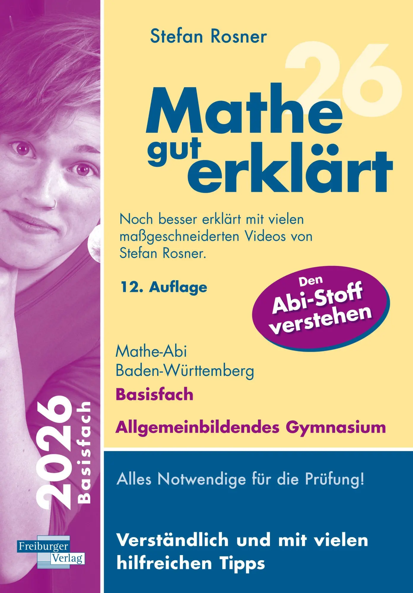 Cover: 9783868149234 | Mathe gut erklärt 2026 Basisfach Baden-Württemberg Gymnasium | Rosner