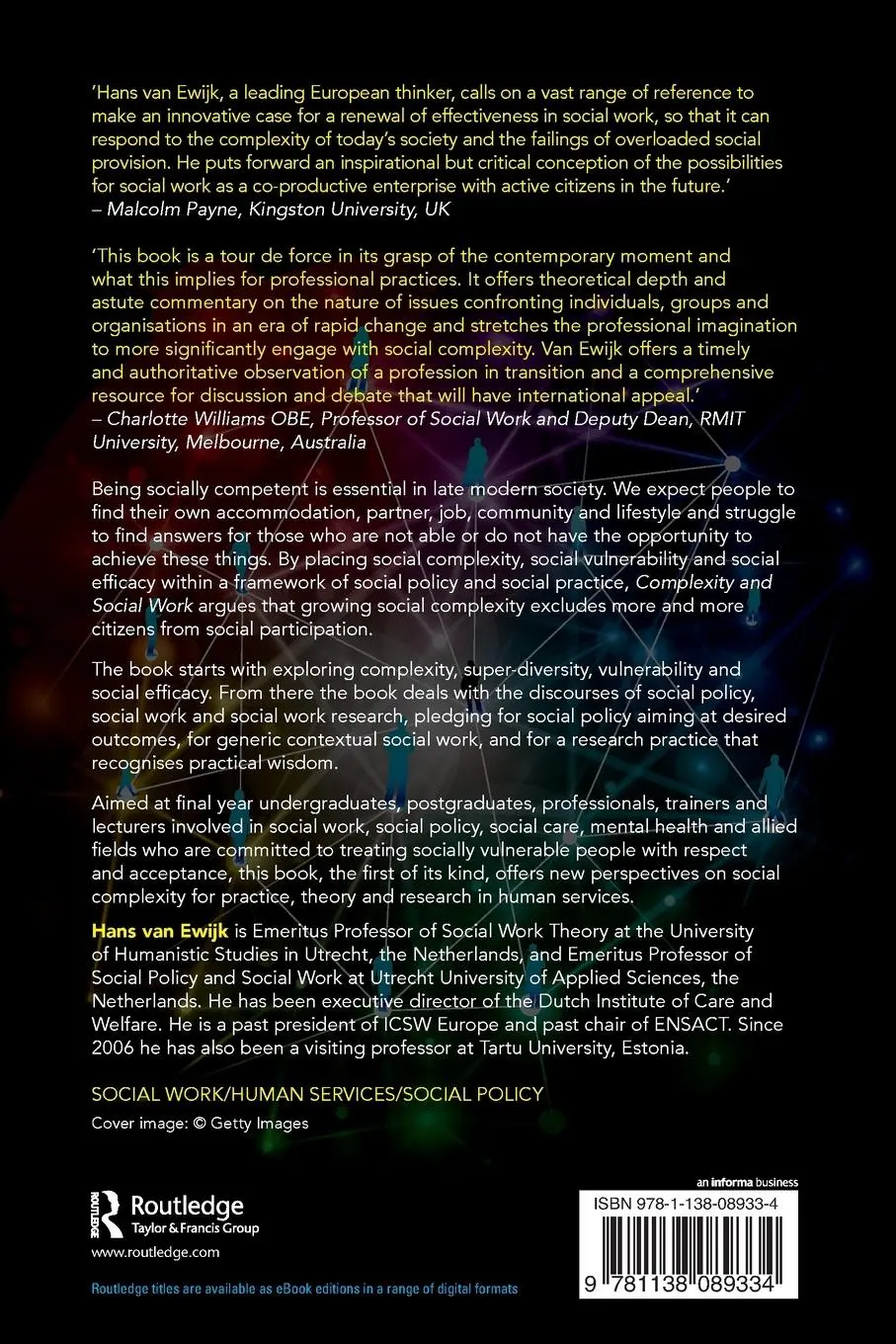 Rückseite: 9781138089334 | Complexity and Social Work | Hans van Ewijk | Taschenbuch | Englisch