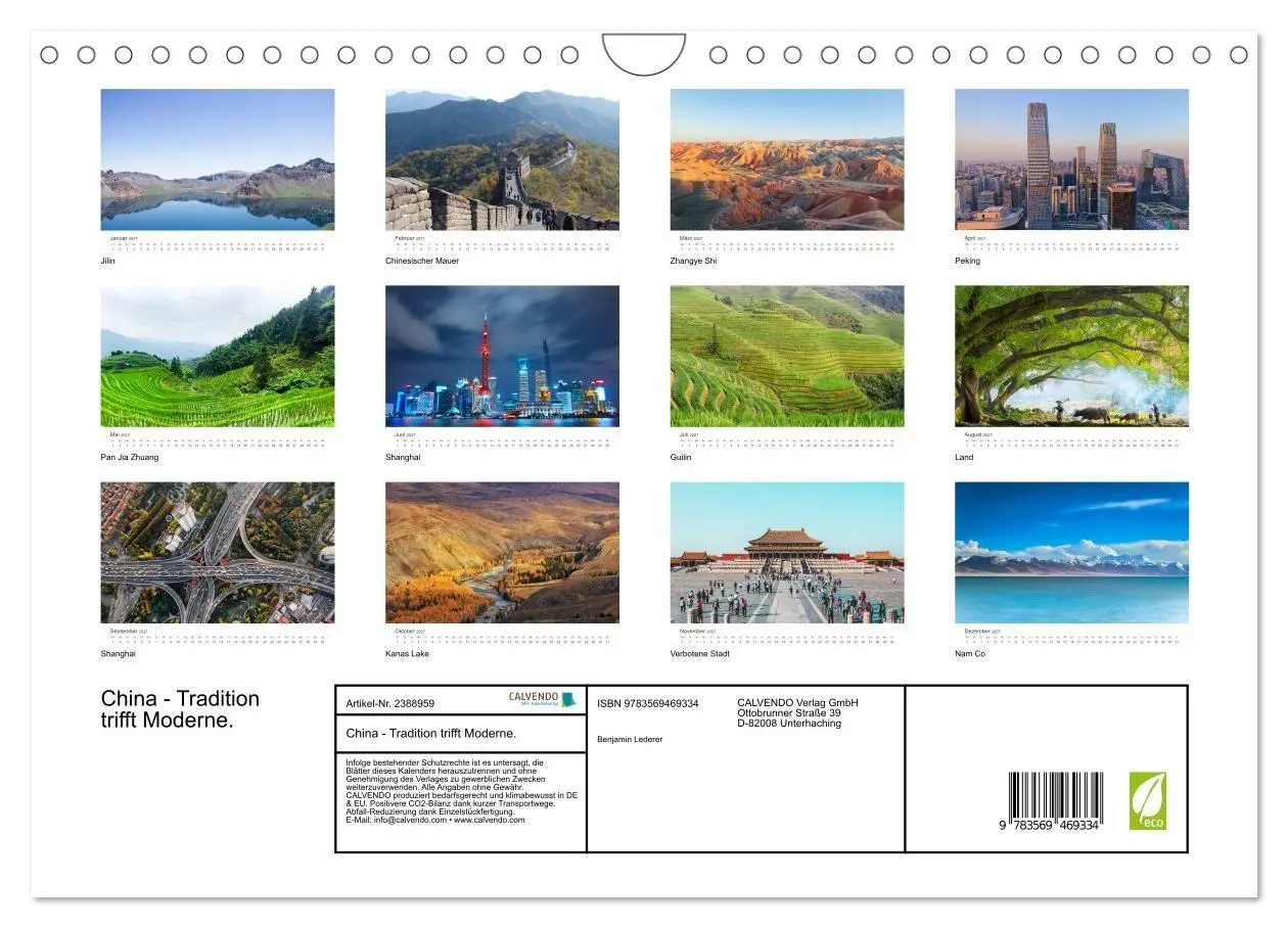 Bild: 9783569469334 | China - Tradition trifft Moderne. (Wandkalender 2027 DIN A4 quer),...