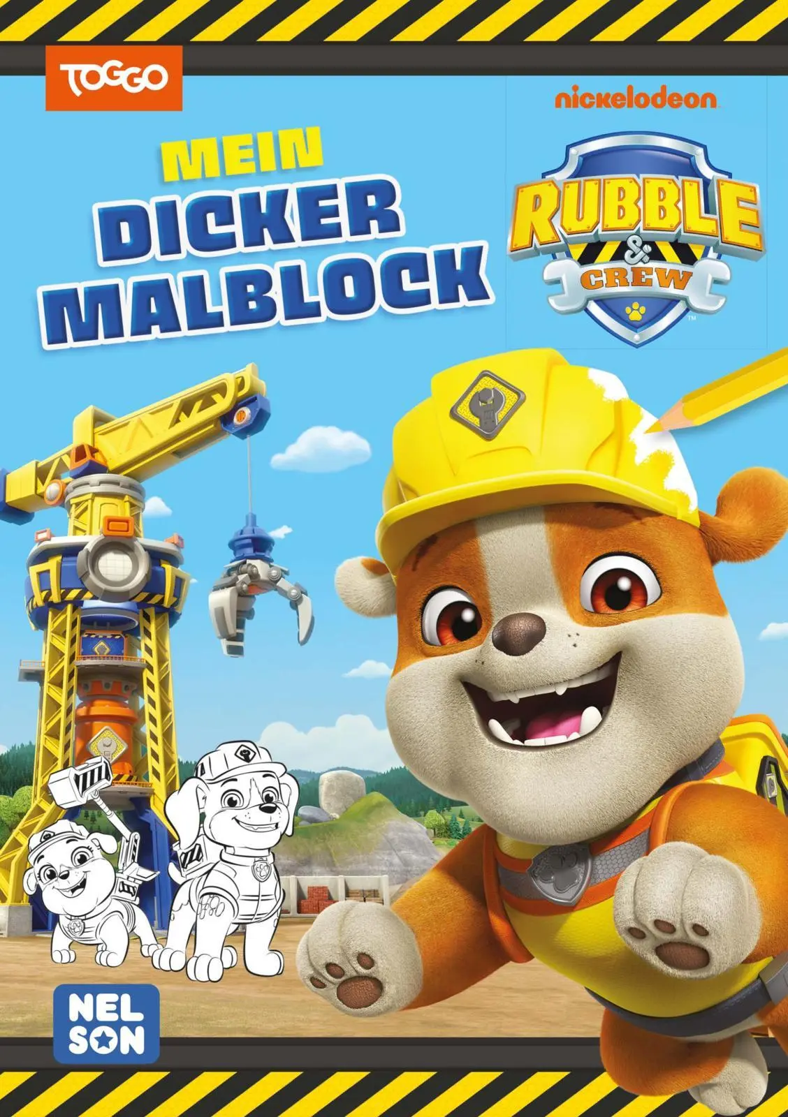 Cover: 9783845129334 | Rubble &amp; Crew: Mein dicker Malblock | Taschenbuch | Rubble &amp; Crew