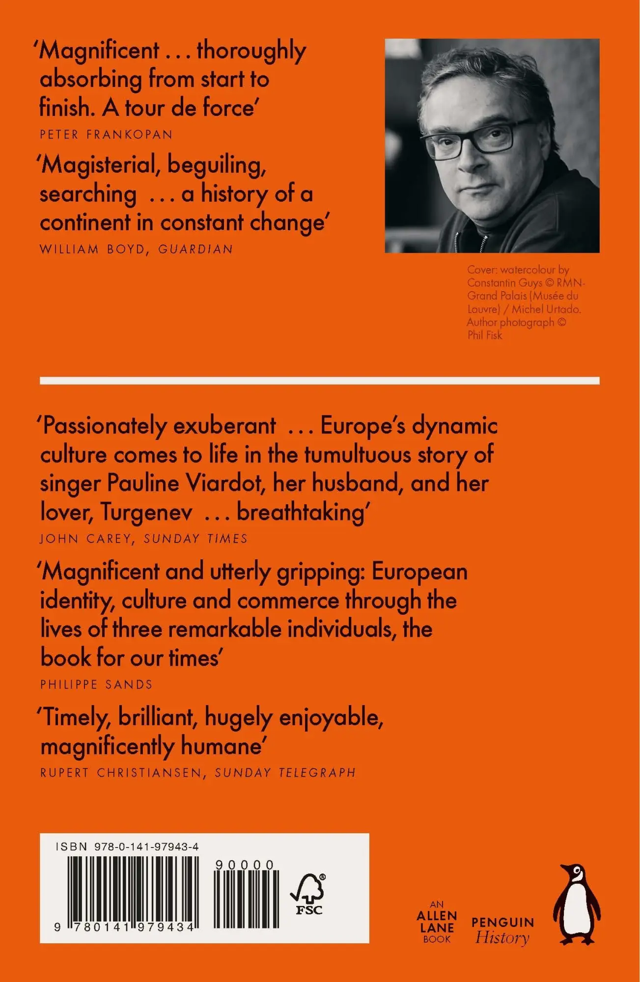 Rückseite: 9780141979434 | The Europeans | Three Lives and the Making of a Cosmopolitan Culture