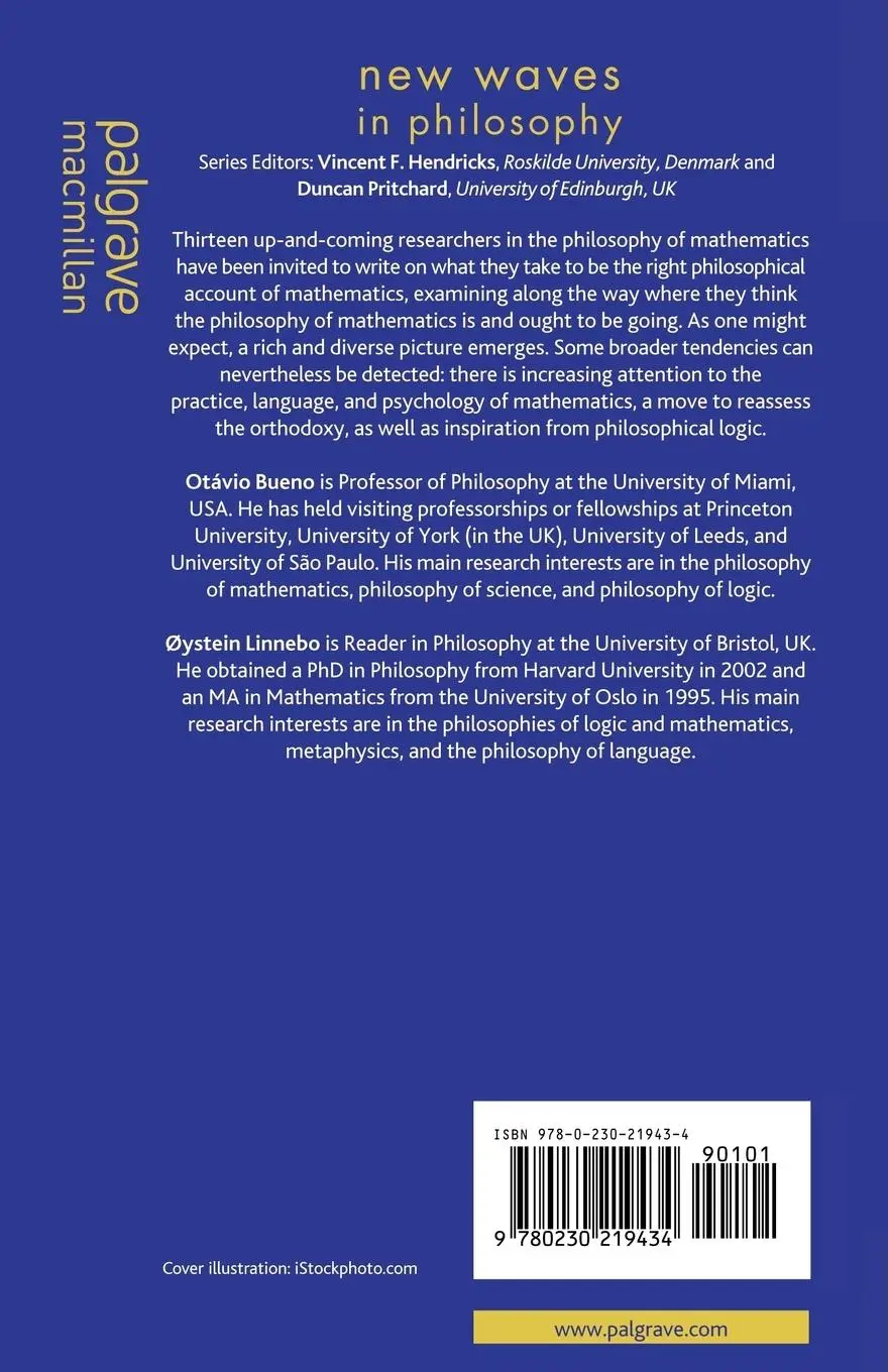 Rückseite: 9780230219434 | New Waves in Philosophy of Mathematics | O. Bueno (u. a.) | Buch | ix
