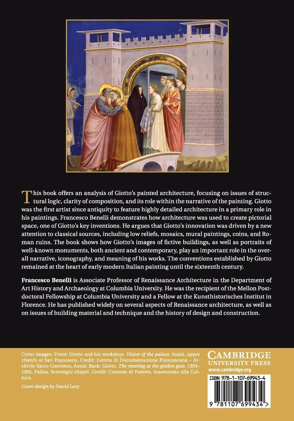 Rückseite: 9781107699434 | The Architecture in Giotto's Paintings | Francesco Benelli | Buch