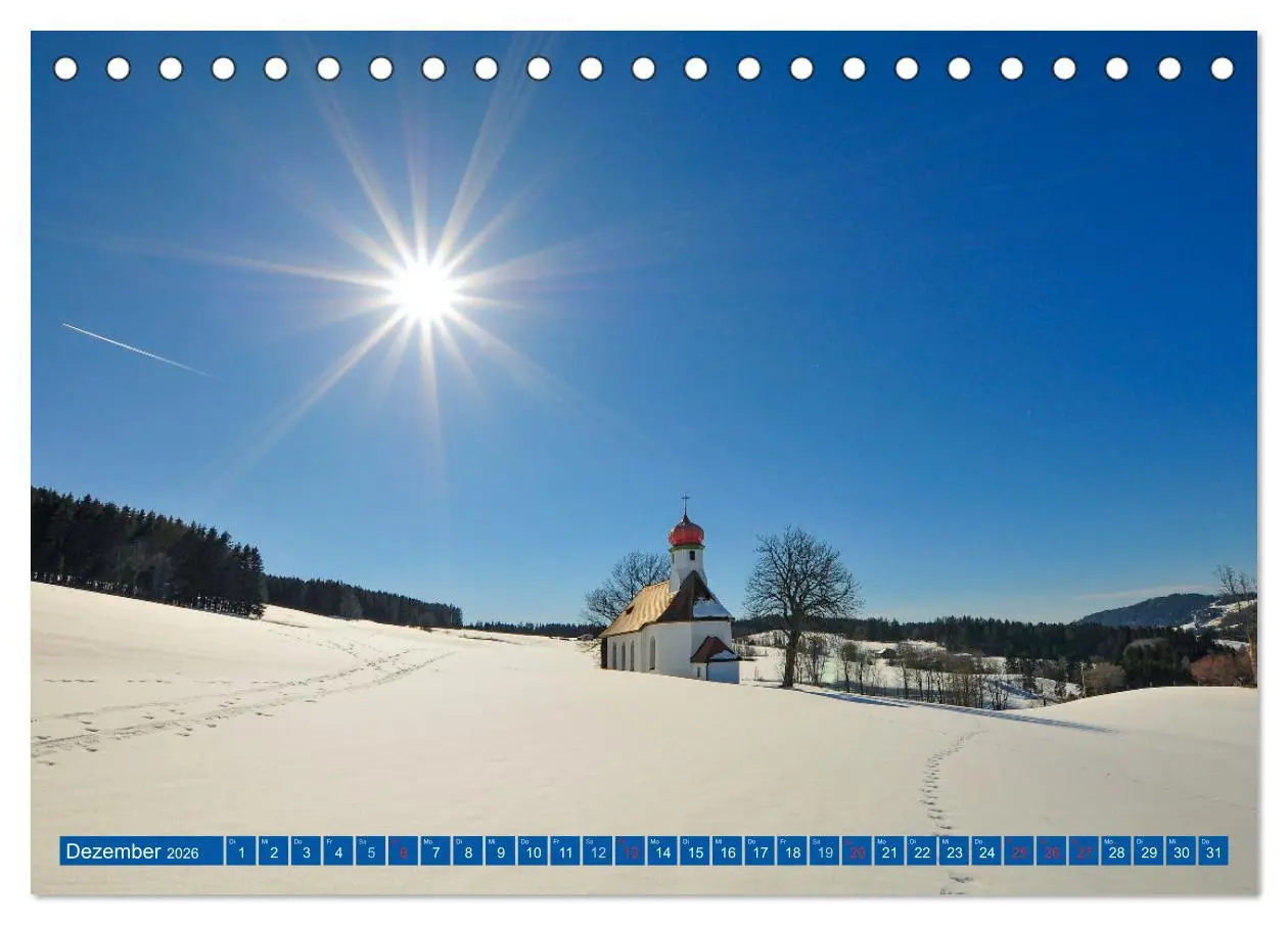 Bild: 9783457279434 | Romantische Kirchen und Kapellen (Tischkalender 2026 DIN A5 quer),...