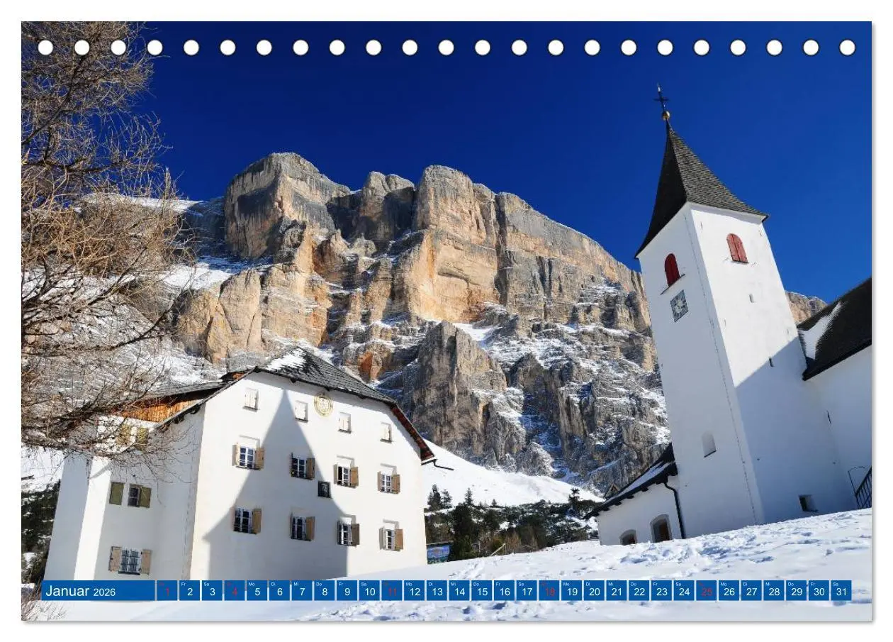 Bild: 9783457279434 | Romantische Kirchen und Kapellen (Tischkalender 2026 DIN A5 quer),...