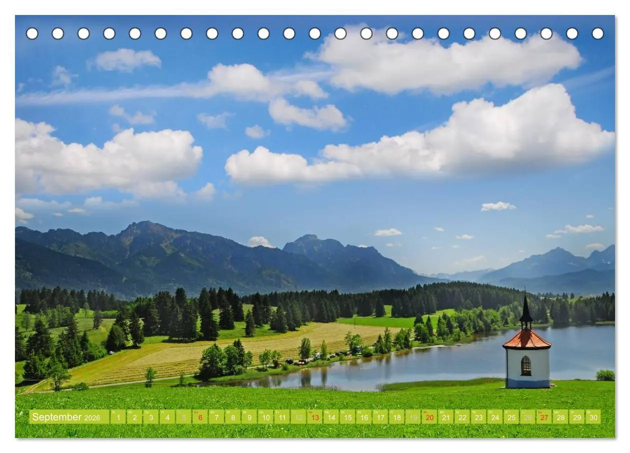 Bild: 9783457279434 | Romantische Kirchen und Kapellen (Tischkalender 2026 DIN A5 quer),...