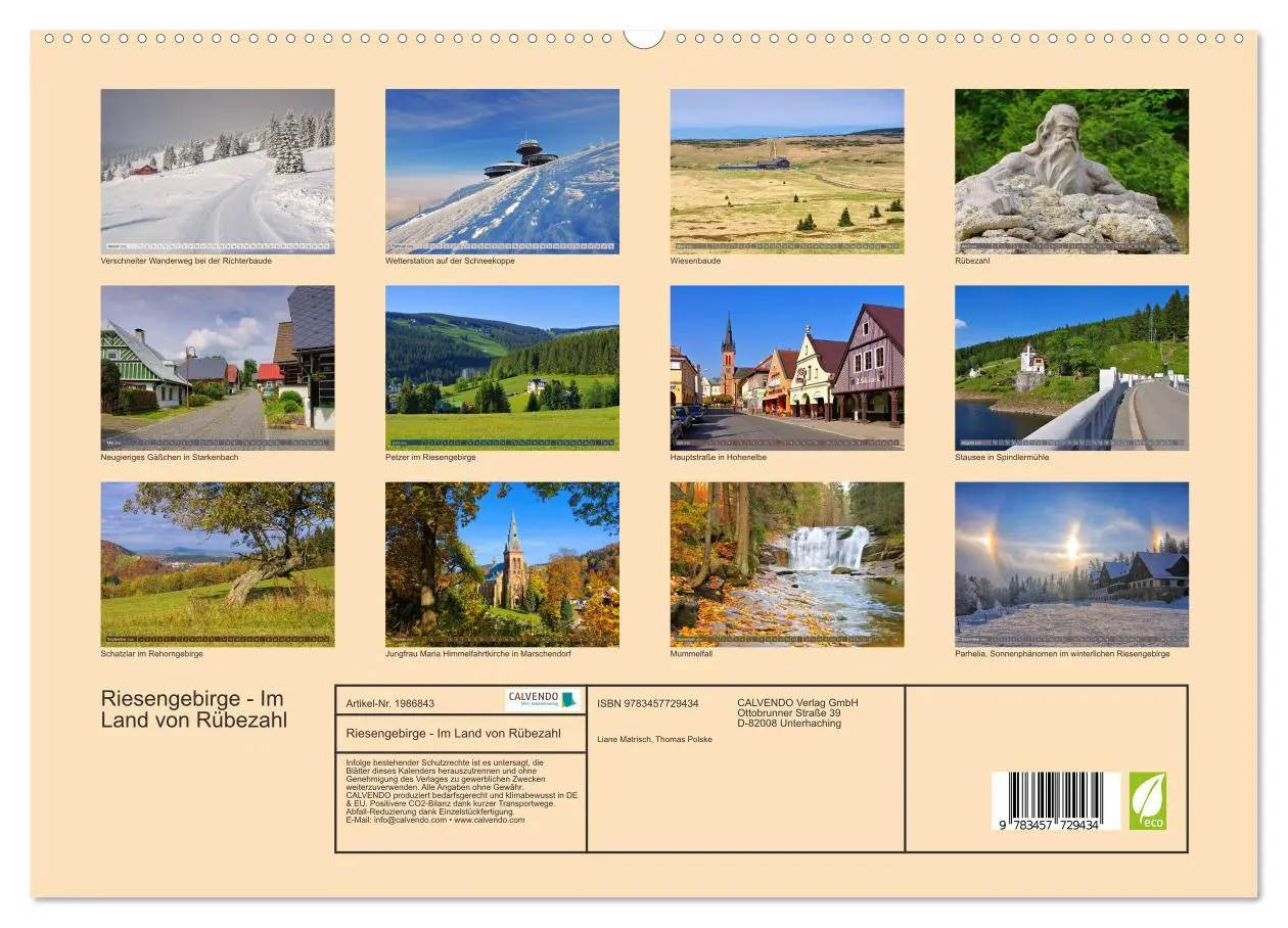 Bild: 9783457729434 | Riesengebirge - Im Land von Rübezahl (hochwertiger Premium...