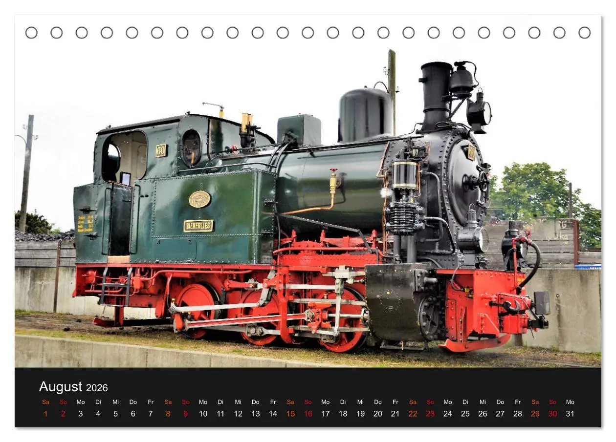 Bild: 9783457899434 | Dampflok-Nostalgie - 2026 schwergewichtige Lokomotiven...