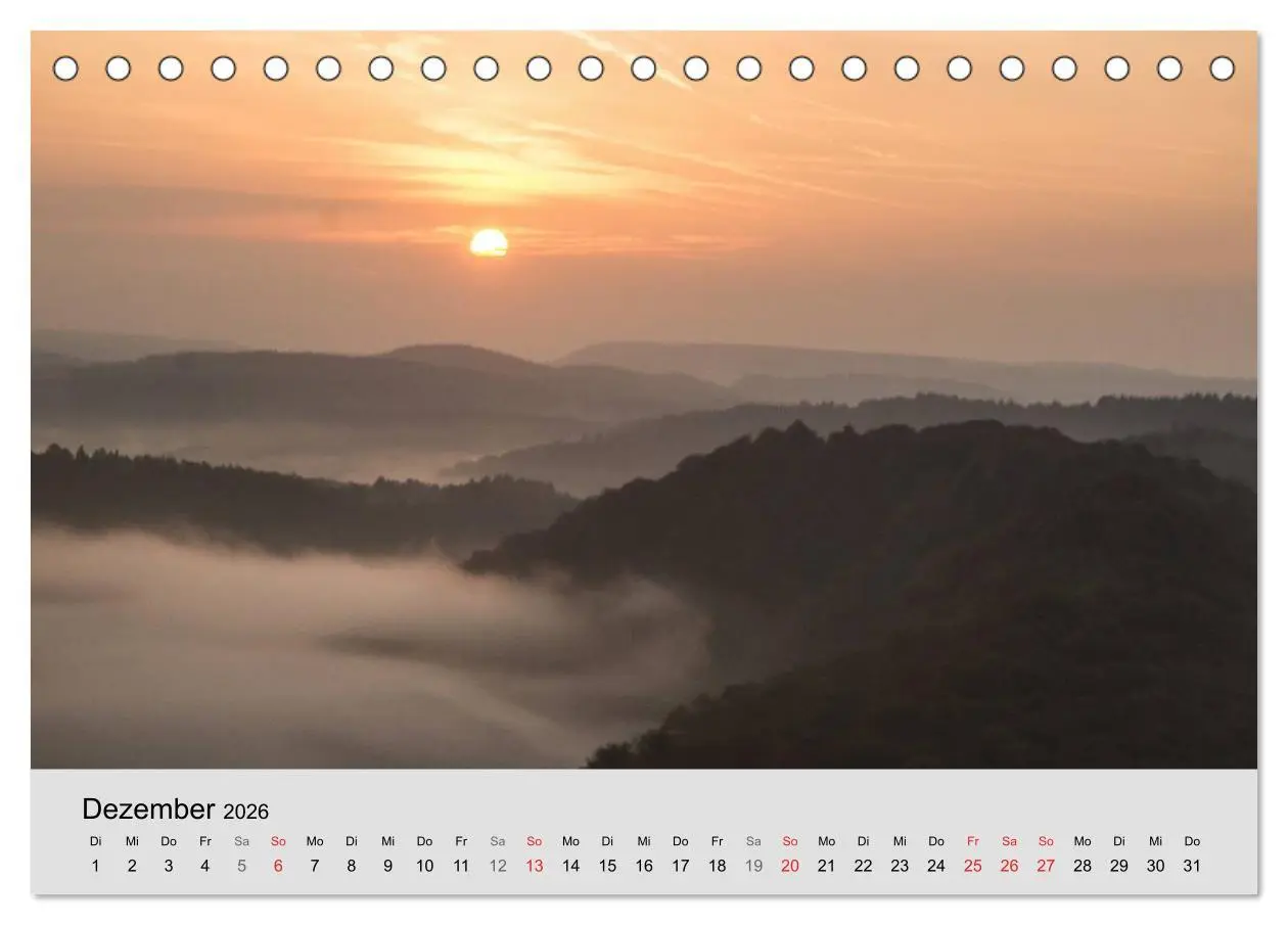 Bild: 9783516059434 | Saarland - unbekannte Schönheit (Tischkalender 2026 DIN A5 quer),...