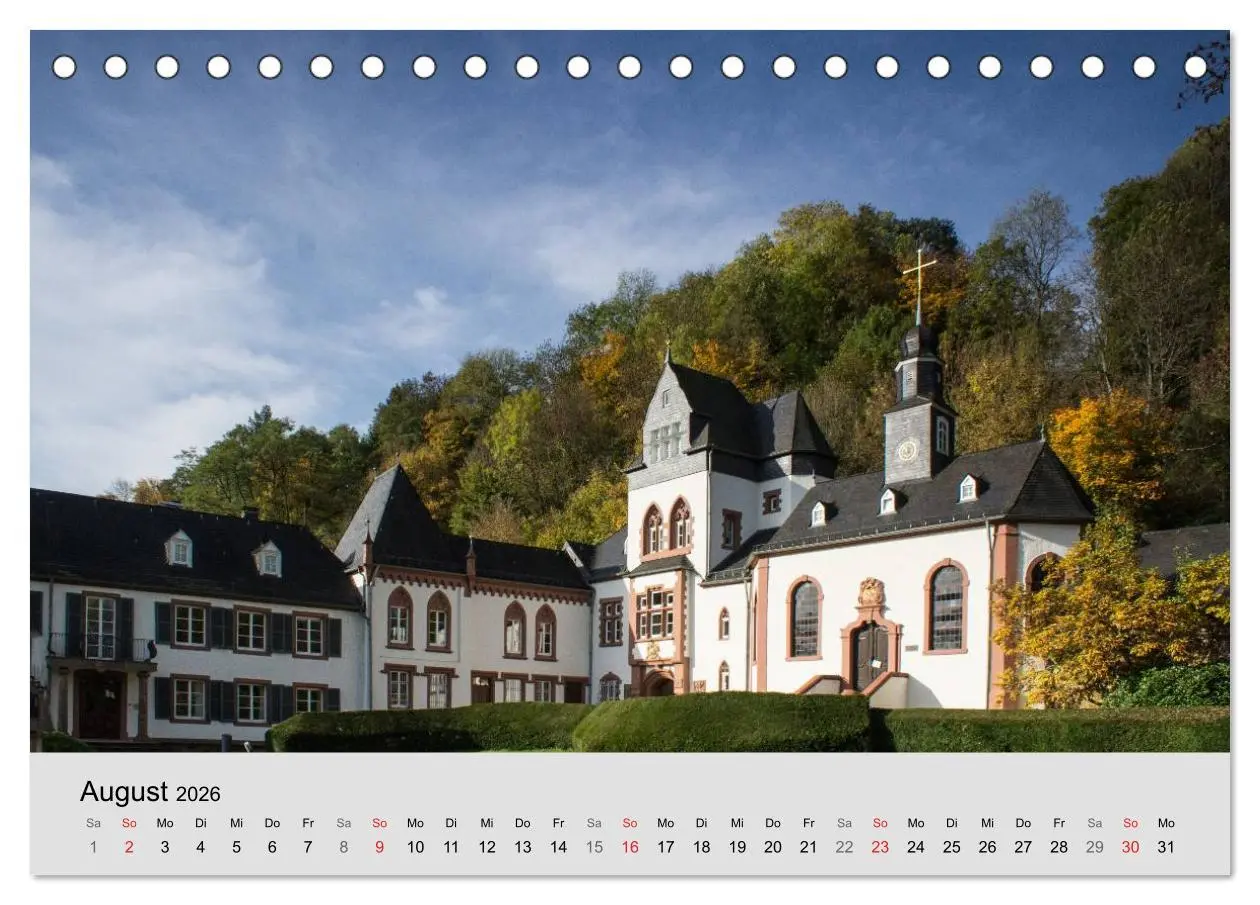 Bild: 9783516059434 | Saarland - unbekannte Schönheit (Tischkalender 2026 DIN A5 quer),...