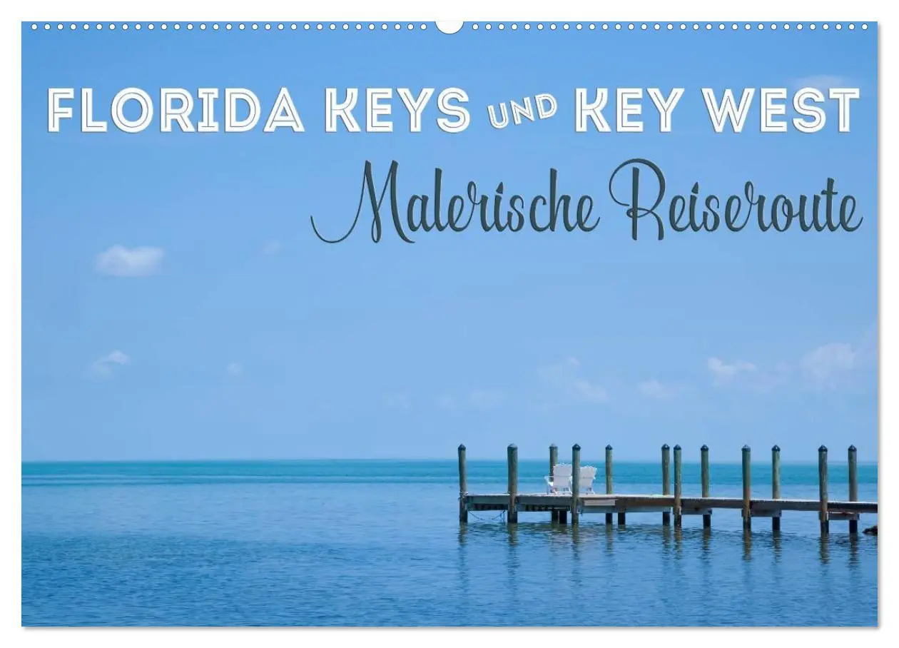 Cover: 9783516129434 | FLORIDA KEYS UND KEY WEST Malerische Reiseroute (Wandkalender 2026...