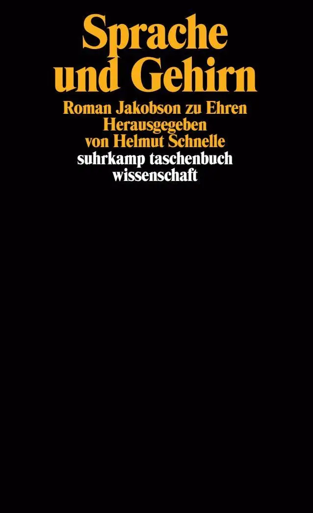 Cover: 9783518279434 | Sprache und Gehirn | Helmut Schnelle | Taschenbuch | 235 S. | Deutsch