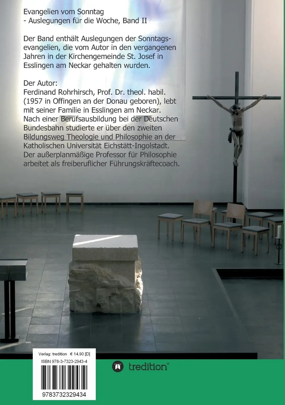 Rückseite: 9783732329434 | Evangelien vom Sonntag | Auslegungen für die Woche - Band 2 | Buch