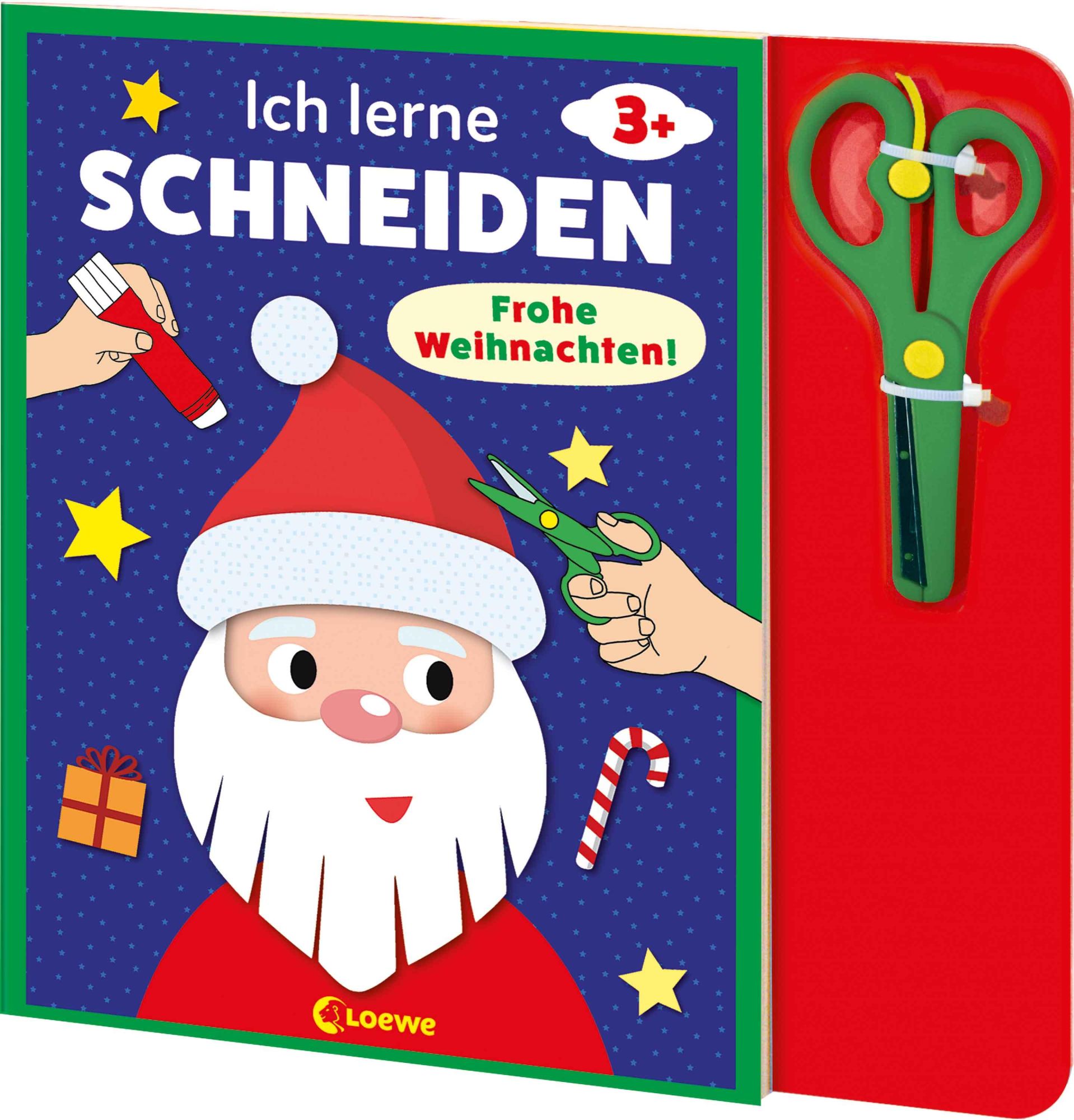 Cover: 9783743219434 | Ich lerne schneiden - Frohe Weihnachten! | Taschenbuch | 32 S. | 2024