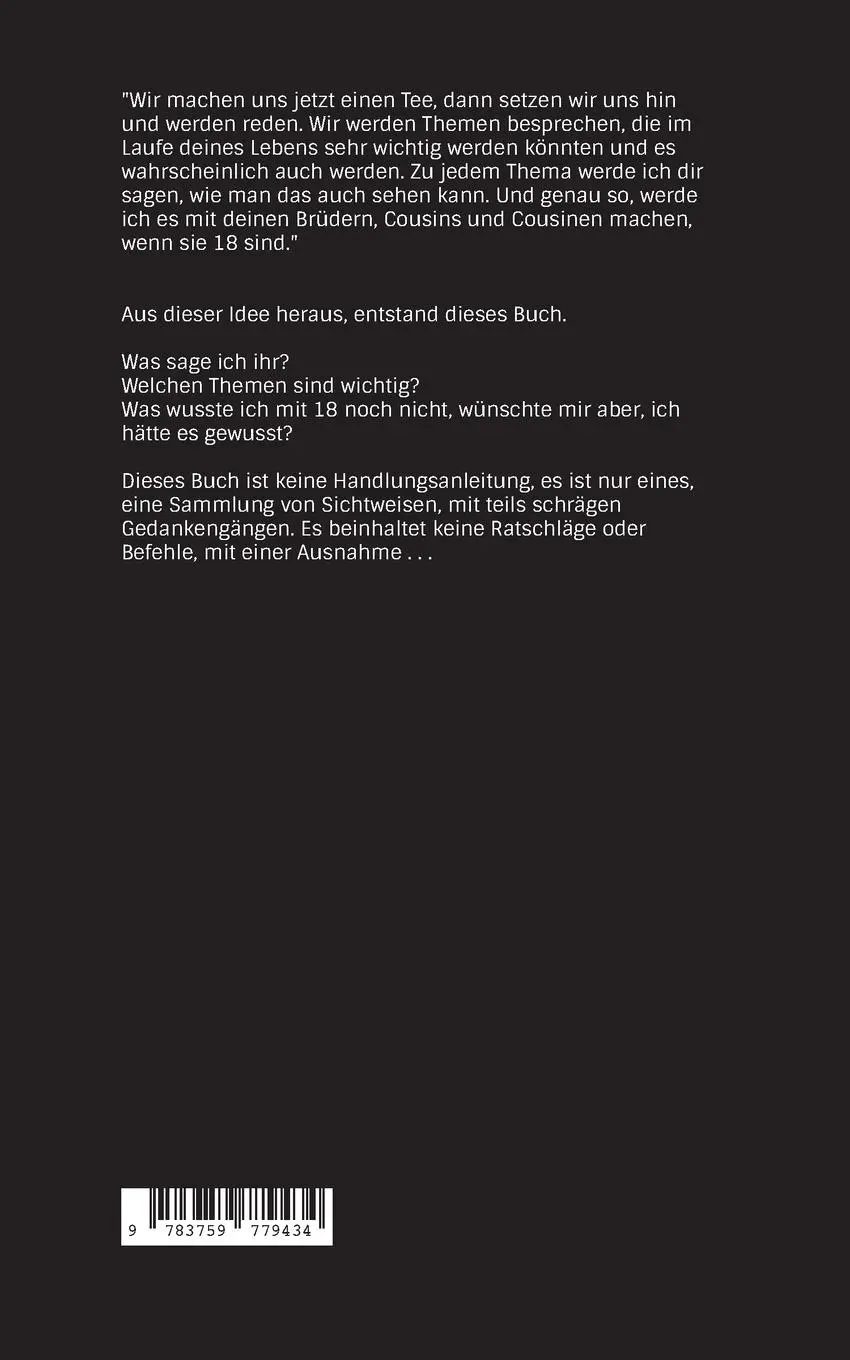 Rückseite: 9783759779434 | Sichtweisen | Edouard de Blanc | Taschenbuch | Paperback | 200 S.