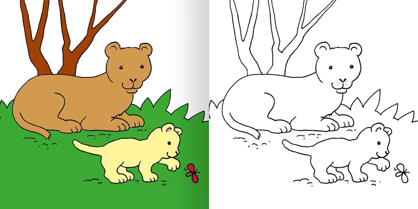 Bild: 9783845809434 | Mein erstes dickes Malbuch ab 2 - Bunte Tierwelt | Beurenmeister