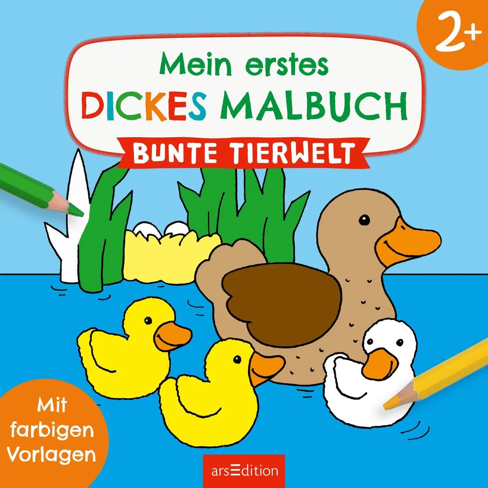 Bild: 9783845809434 | Mein erstes dickes Malbuch ab 2 - Bunte Tierwelt | Beurenmeister