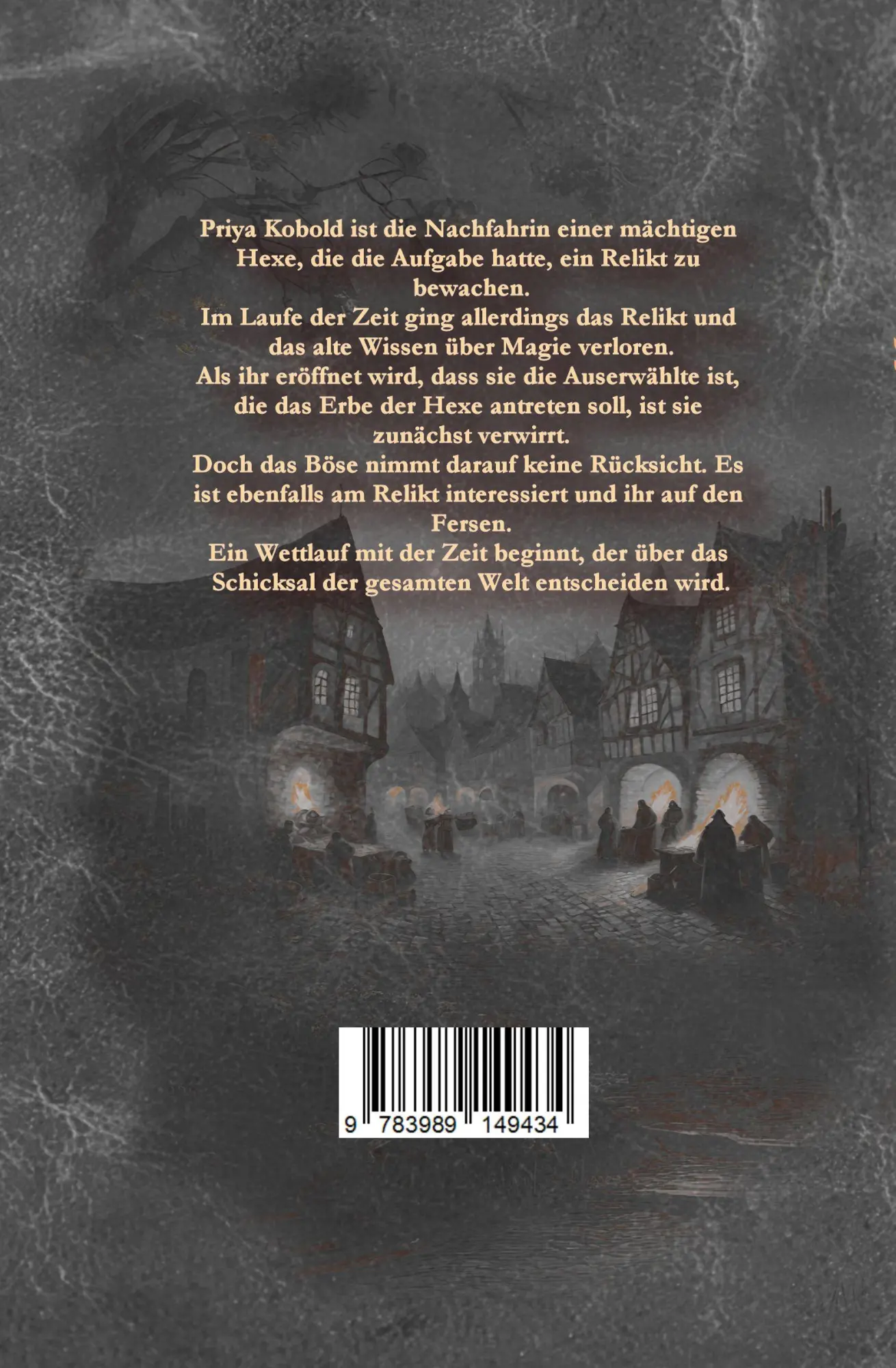 Rückseite: 9783989149434 | Hexenblut | Das Relikt der Ahnin | Maike Johnke | Taschenbuch | 252 S.