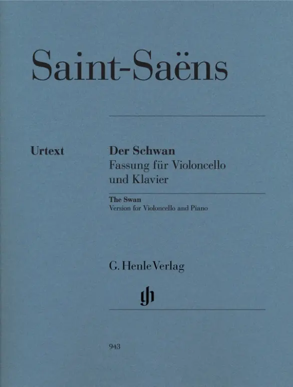 Cover: 9790201809434 | Saint-Saëns, Camille - Der Schwan aus "Der Karneval der Tiere" | Buch