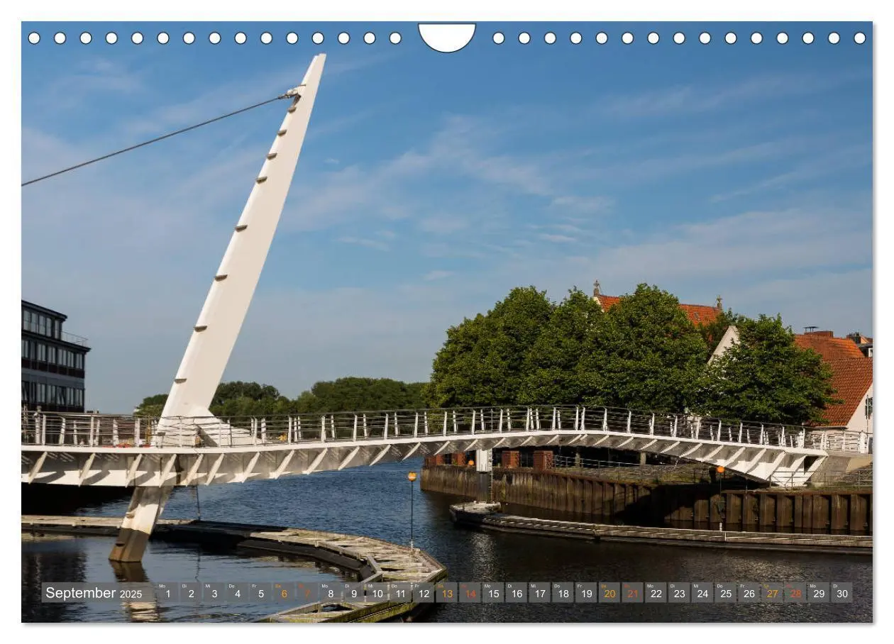 Bild: 9783435319534 | Bremens maritimer Norden: Vegesack (Wandkalender 2025 DIN A4 quer),...