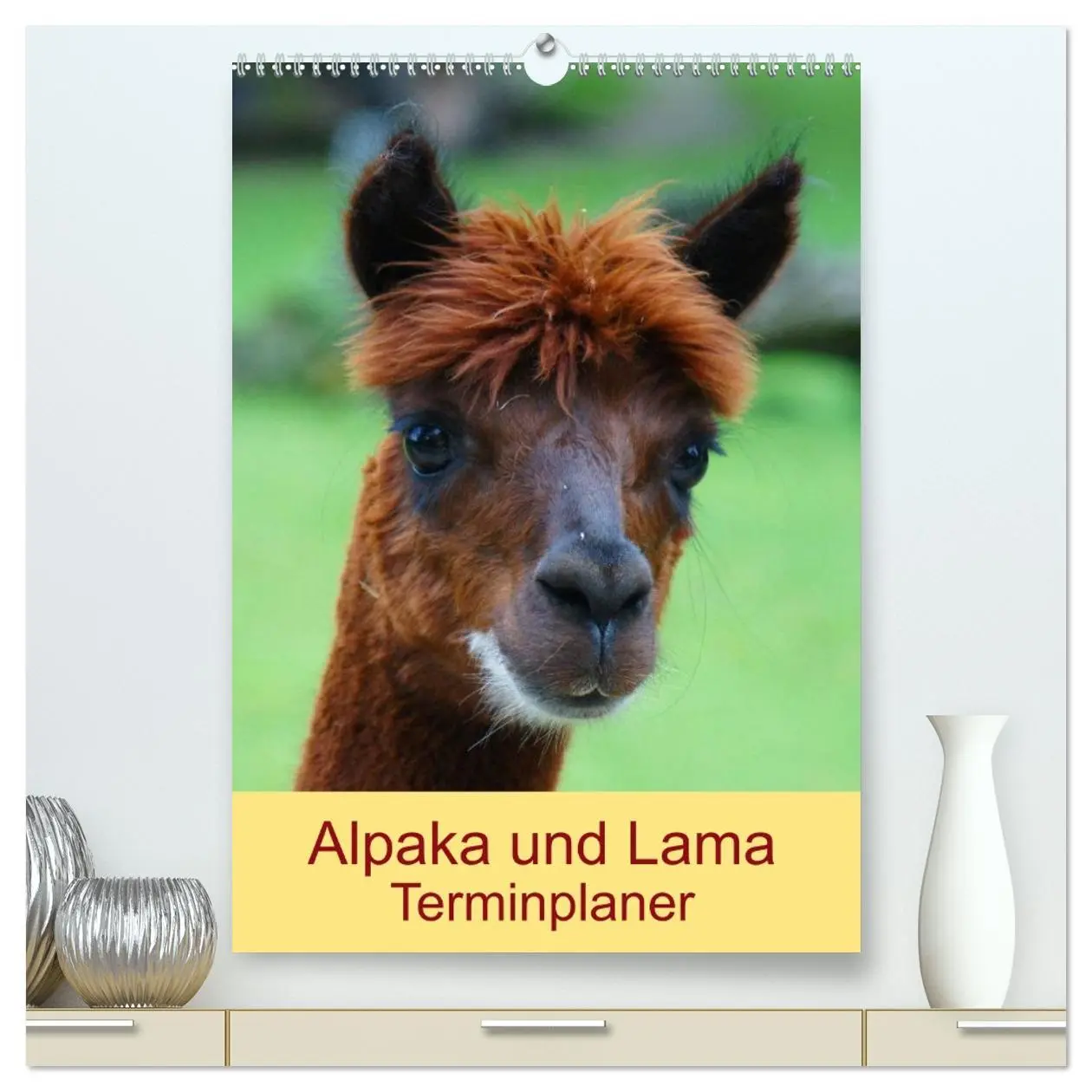 Cover: 9783516429534 | Alpaka und Lama Terminplaner (hochwertiger Premium Wandkalender...