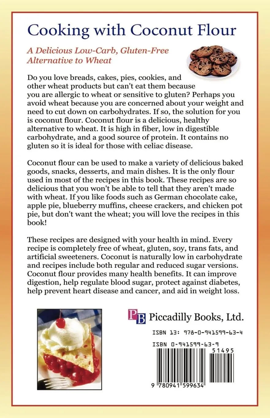 Rückseite: 9780941599634 | Cooking with Coconut Flour | Bruce Fife | Taschenbuch | Englisch