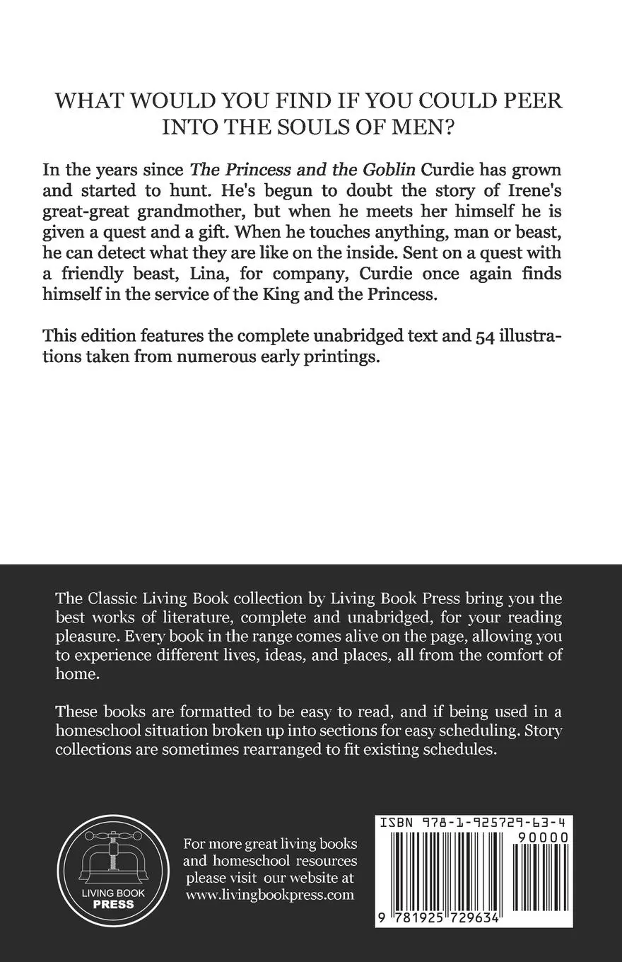 Rückseite: 9781925729634 | The Princess and Curdie | George Macdonald | Taschenbuch | Englisch