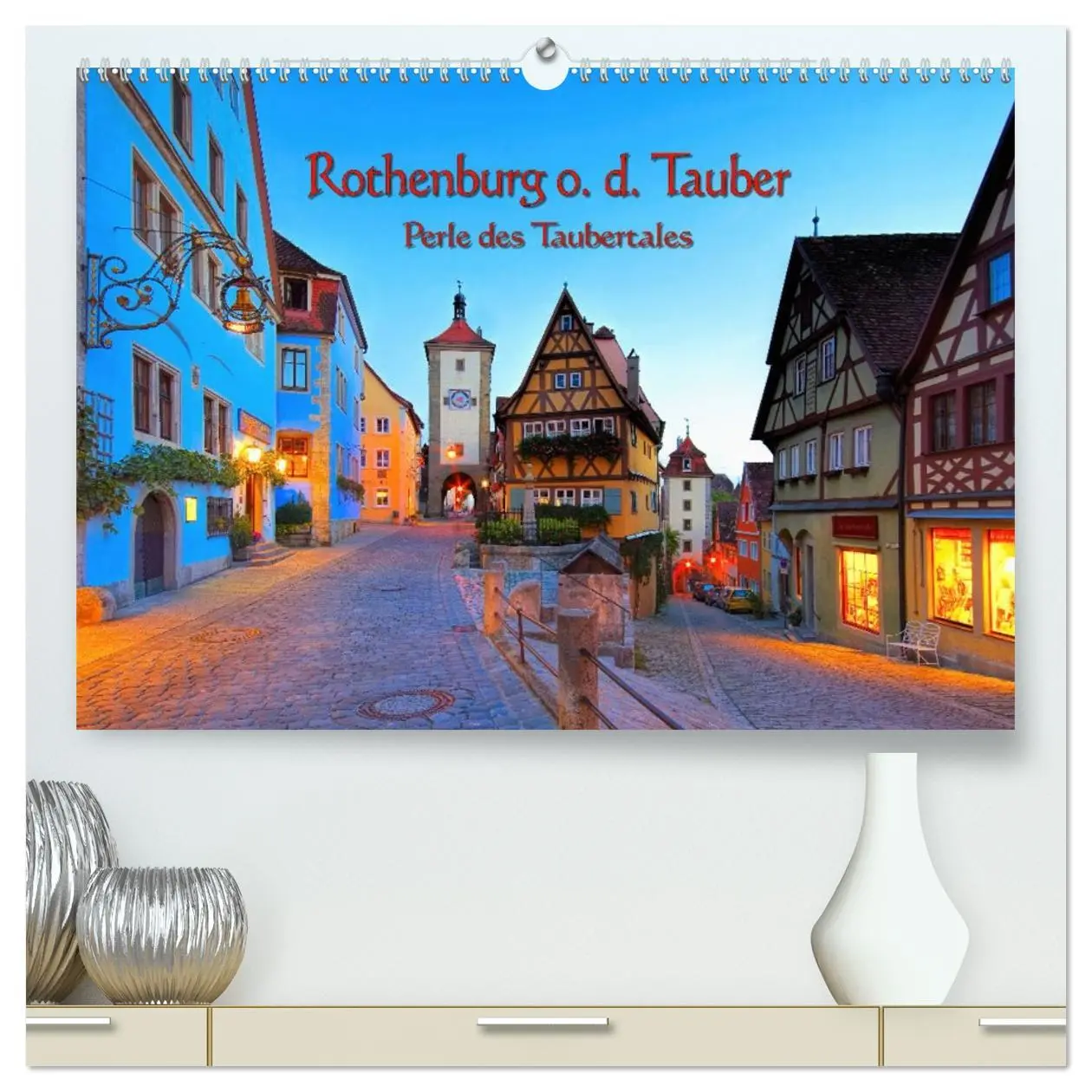 Cover: 9783457709634 | Rothenburg o. d. Tauber - Perle des Taubertales (hochwertiger...