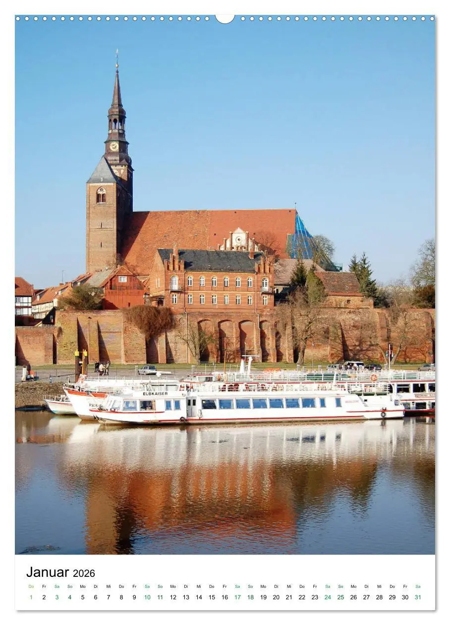 Bild: 9783516419634 | Tangermünde - Stadt an der Elbe (hochwertiger Premium Wandkalender...