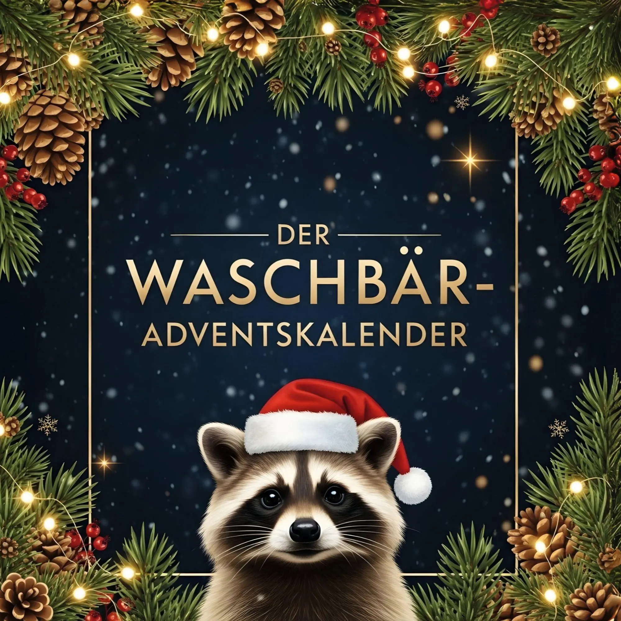 Cover: 9783695309634 | Der Waschbär-Adventskalender | Amelia Münch | Taschenbuch | Deutsch
