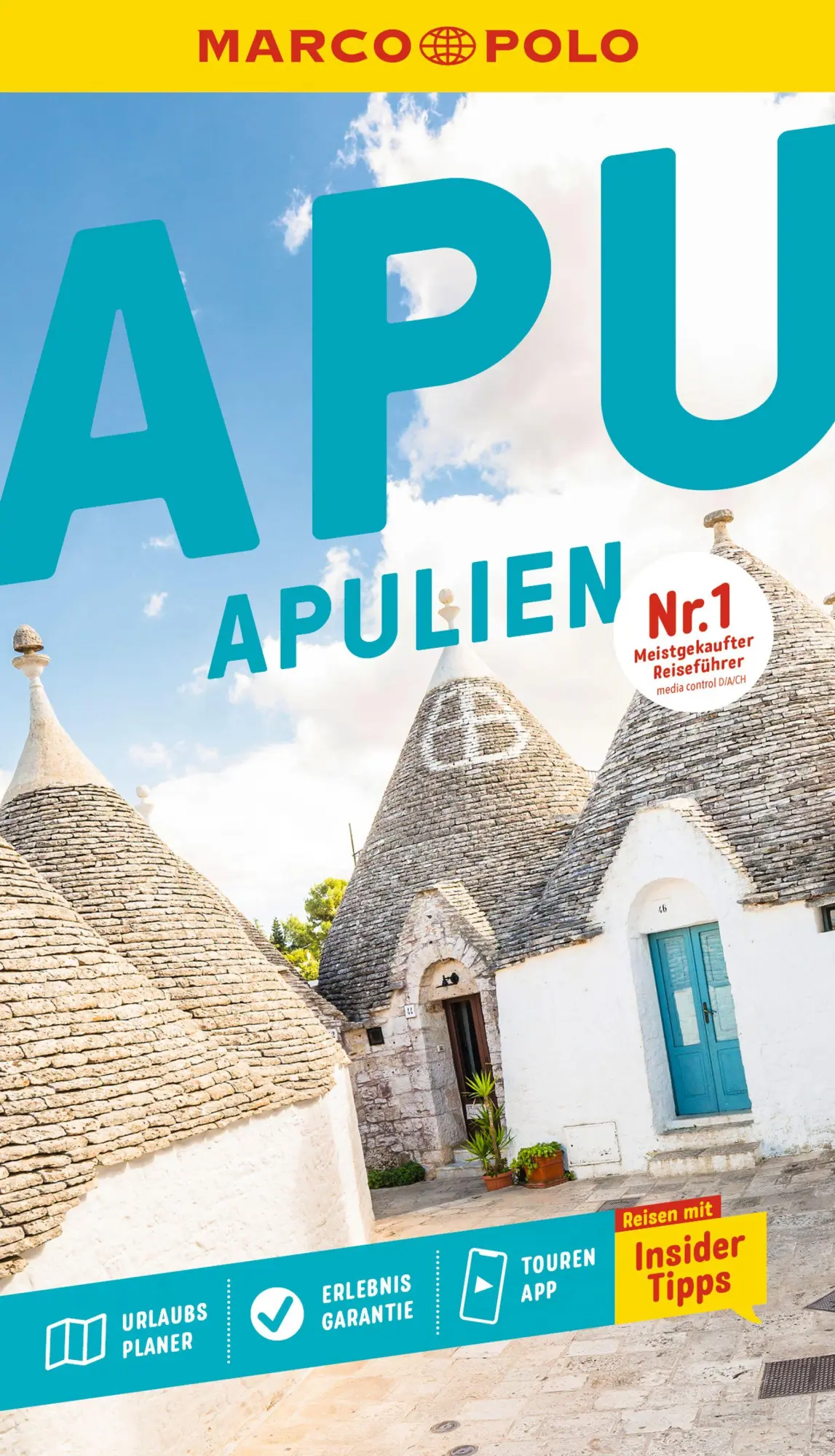 Cover: 9783829739634 | MARCO POLO Reiseführer Apulien | Bettina Dürr (u. a.) | Taschenbuch