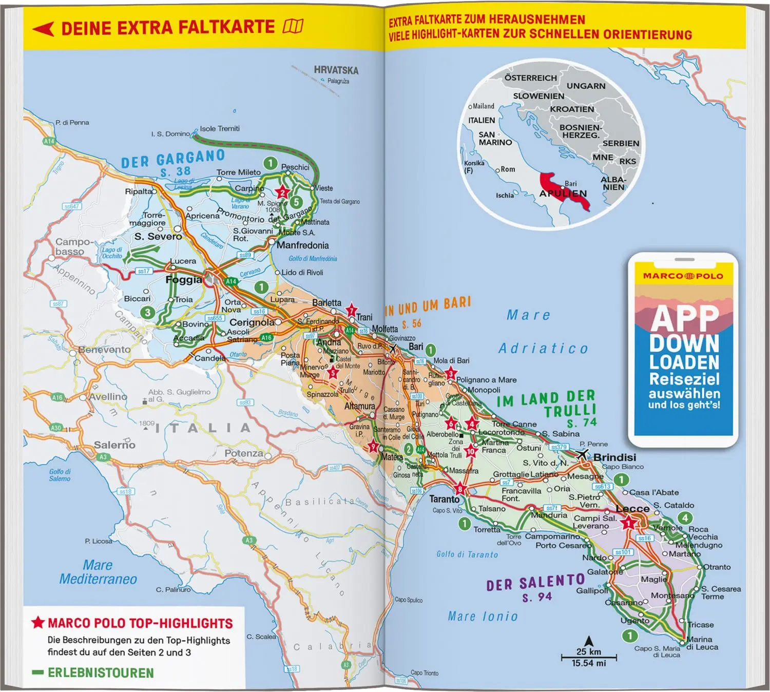 Bild: 9783829739634 | MARCO POLO Reiseführer Apulien | Bettina Dürr (u. a.) | Taschenbuch