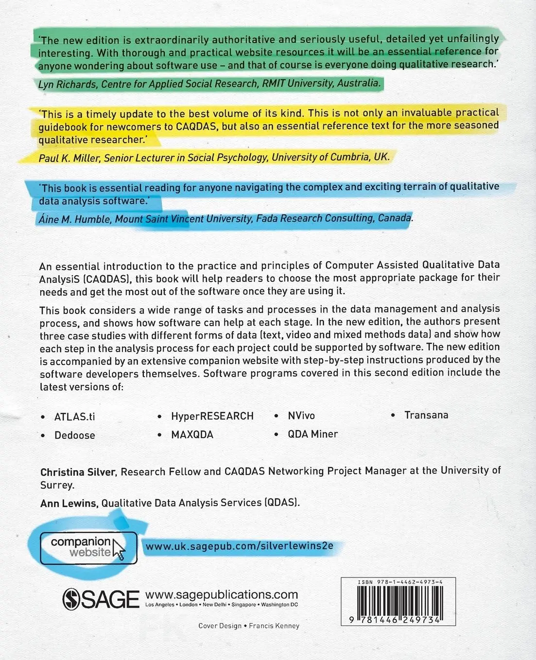 Rückseite: 9781446249734 | Using Software in Qualitative Research | A Step-by-Step Guide | Buch