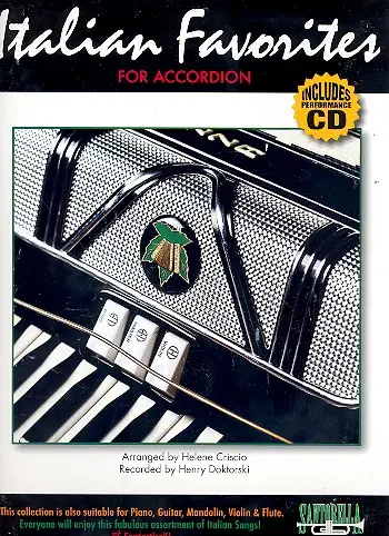 Cover: 9781585609734 | Italian Favorites | H. Criscio | Buch + CD | Santorella Publications