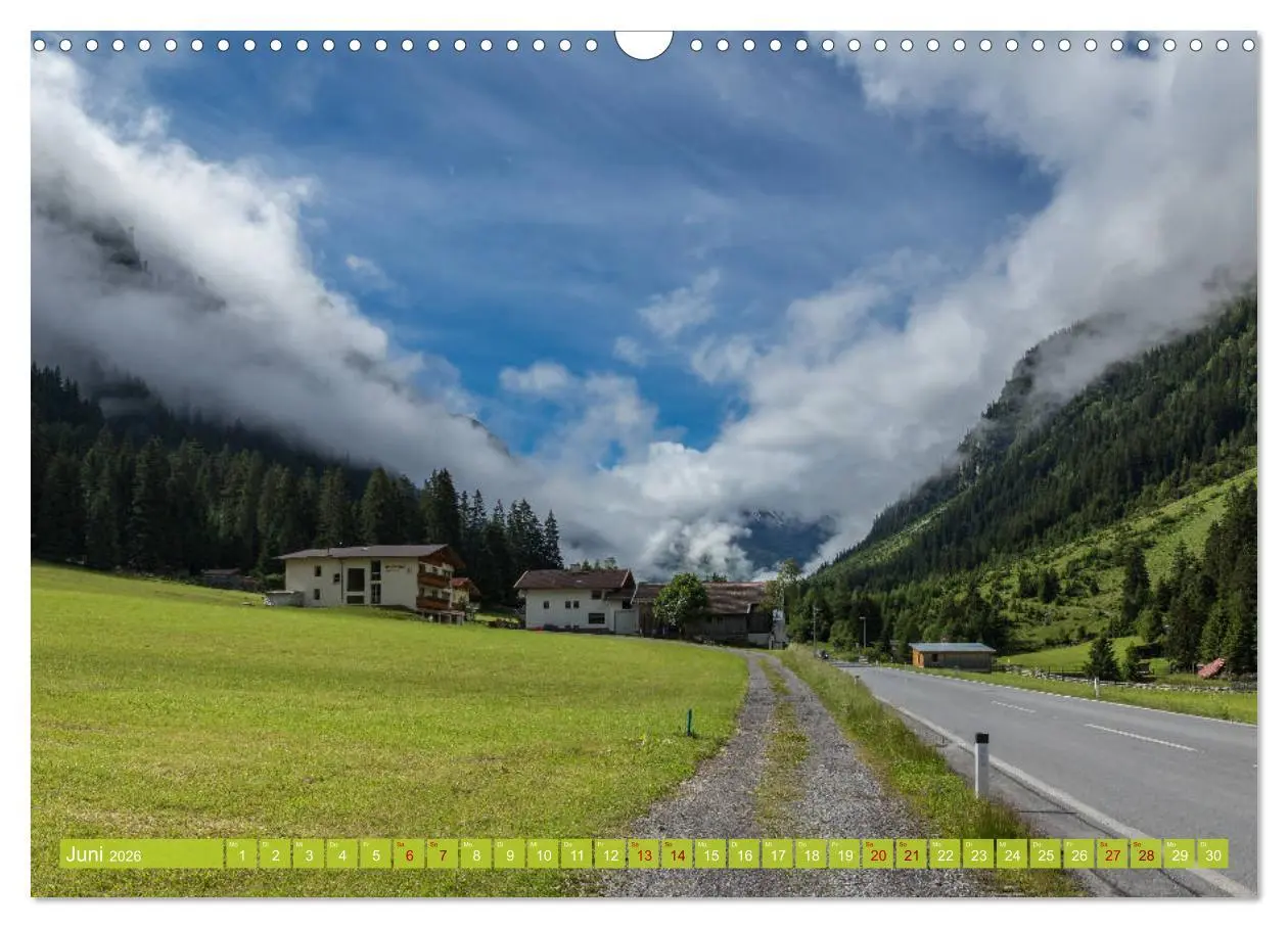 Bild: 9783457869734 | Pitztal in Bildern (Wandkalender 2026 DIN A3 quer), CALVENDO...