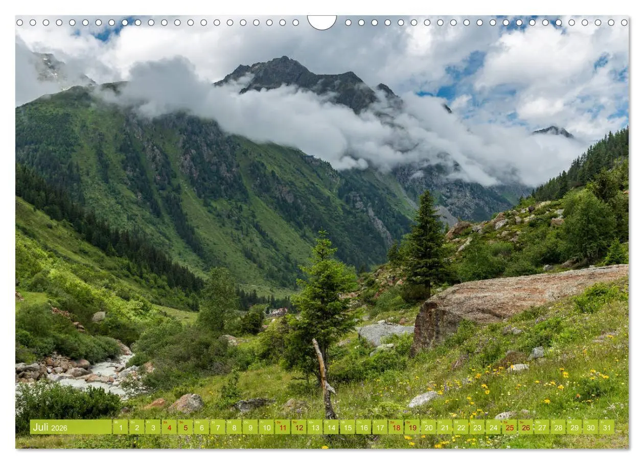 Bild: 9783457869734 | Pitztal in Bildern (Wandkalender 2026 DIN A3 quer), CALVENDO...