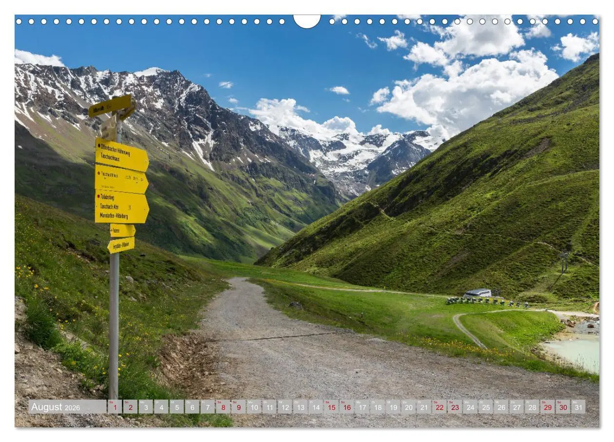 Bild: 9783457869734 | Pitztal in Bildern (Wandkalender 2026 DIN A3 quer), CALVENDO...