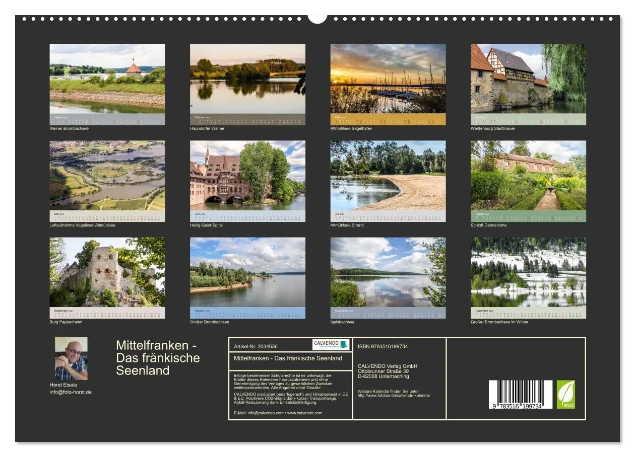 Bild: 9783516199734 | Mittelfranken - Das fränkische Seenland (hochwertiger Premium...