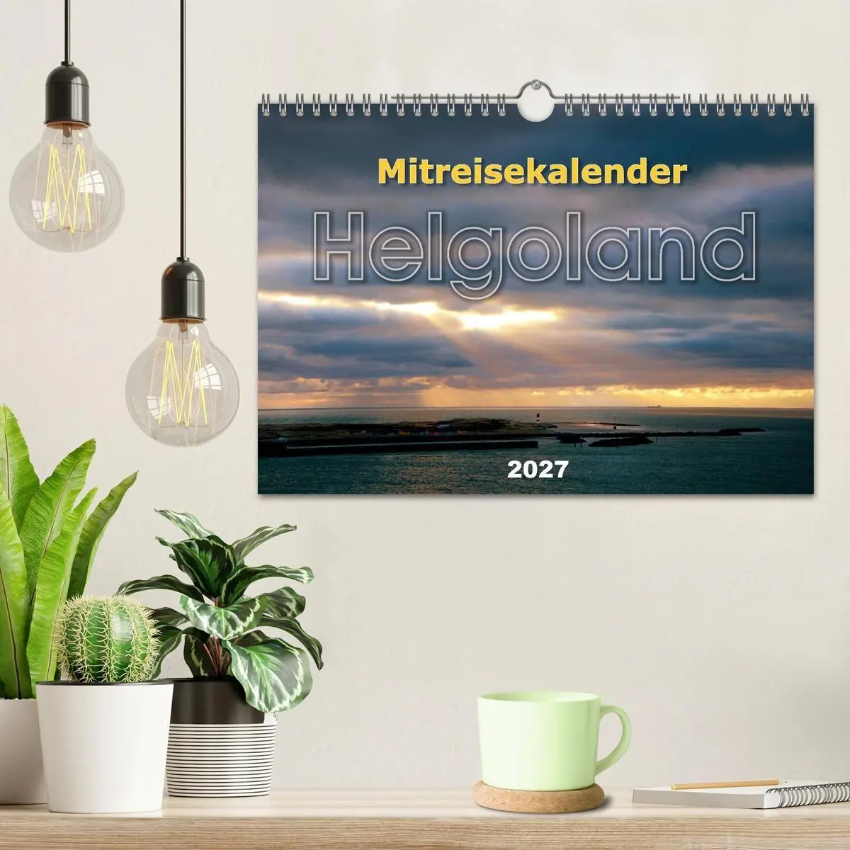 Bild: 9783569809734 | Mitreisekalender 2027 Helgoland (Wandkalender 2027 DIN A4 quer),...