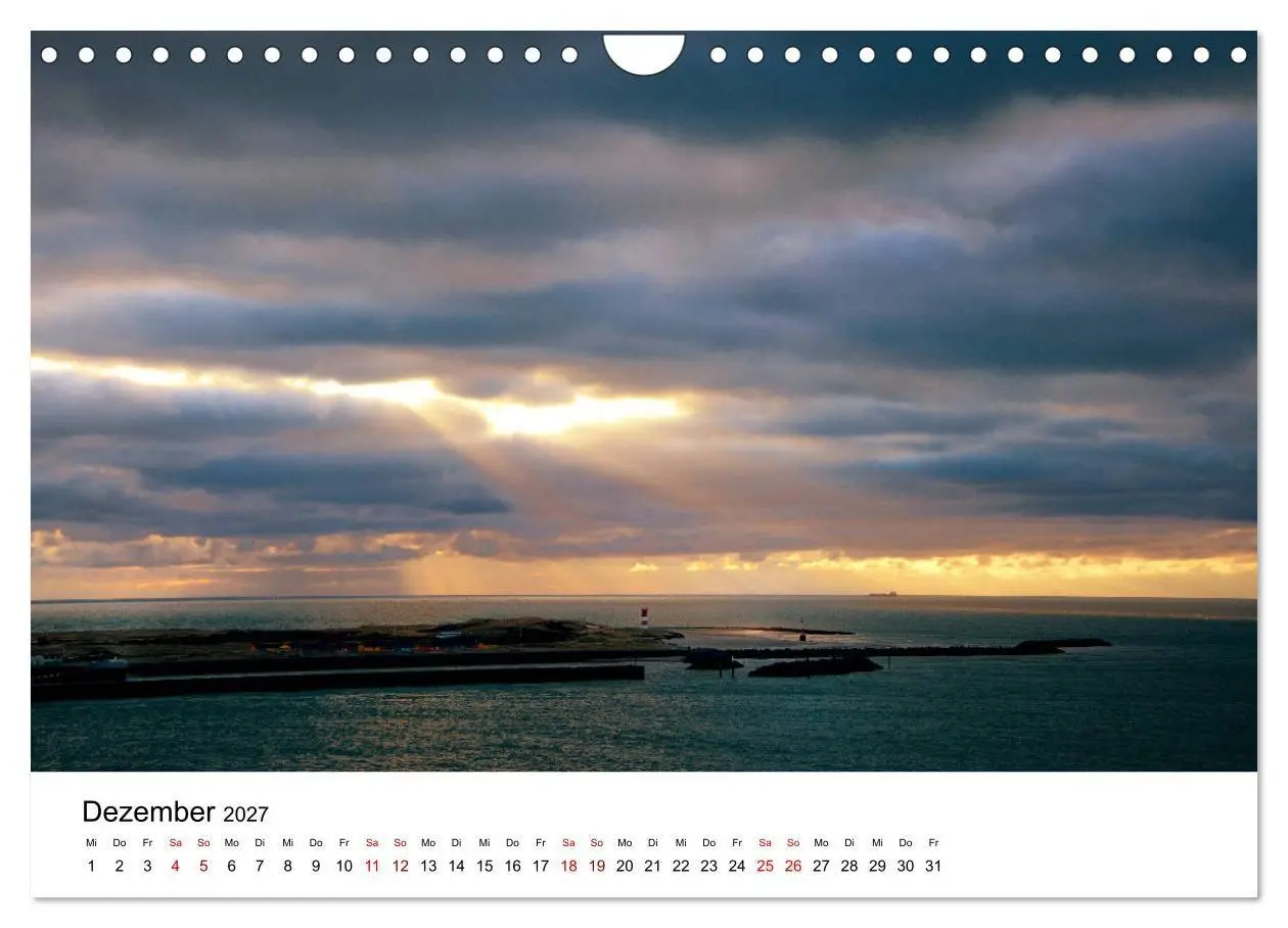 Bild: 9783569809734 | Mitreisekalender 2027 Helgoland (Wandkalender 2027 DIN A4 quer),...