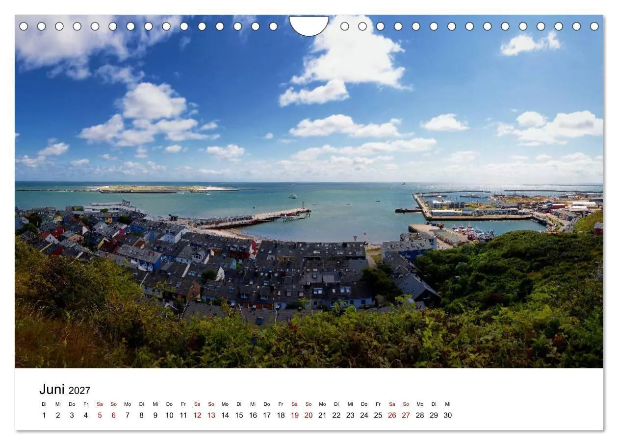 Bild: 9783569809734 | Mitreisekalender 2027 Helgoland (Wandkalender 2027 DIN A4 quer),...