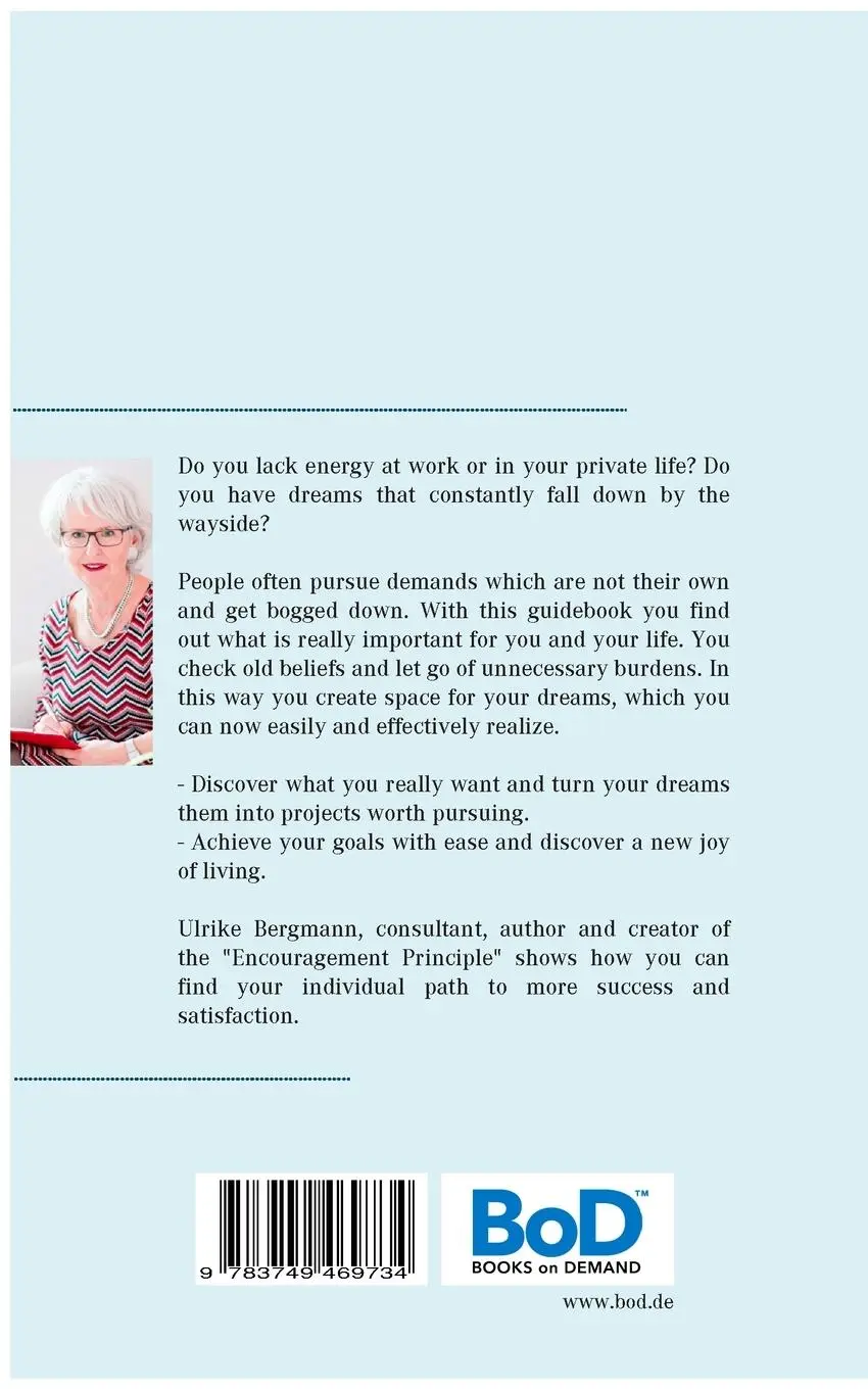 Rückseite: 9783749469734 | Reaching Goals With Ease | Courageously Follow Your Own Path | Buch