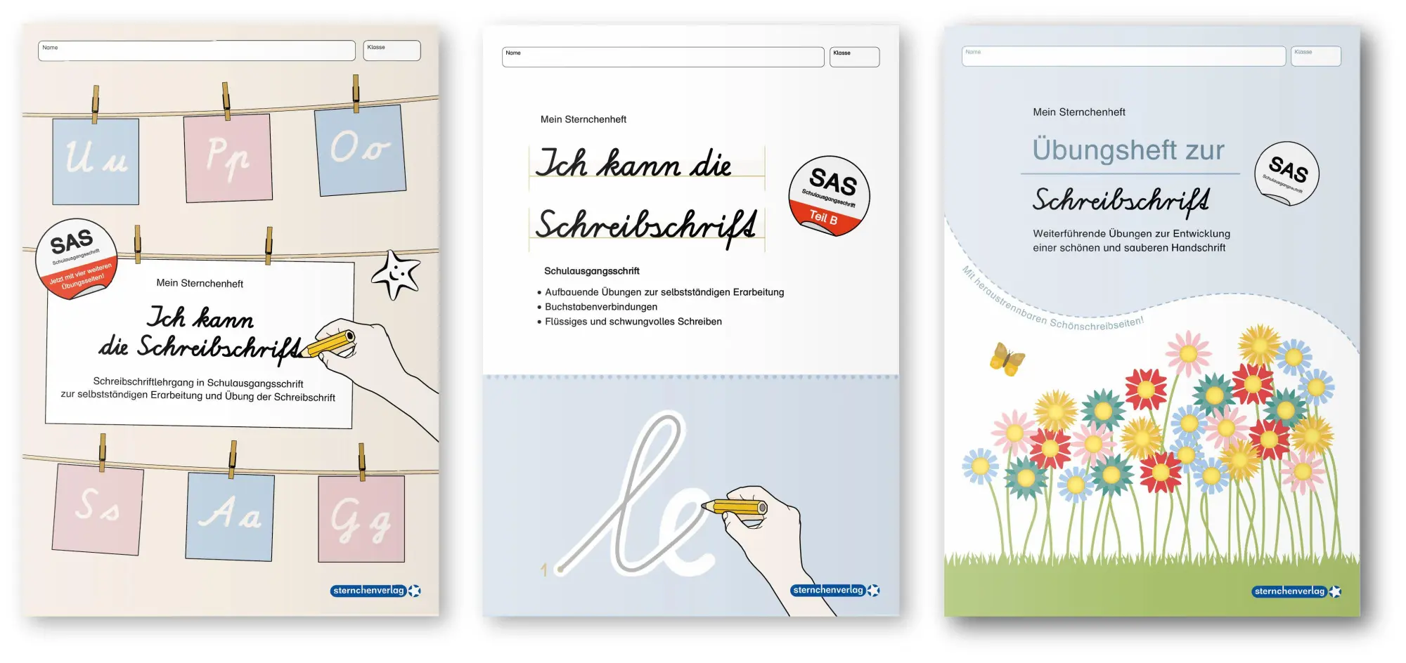 Cover: 9783910429734 | Ich kann die Schreibschrift SAS + Übungsheft 1 und 2 -...