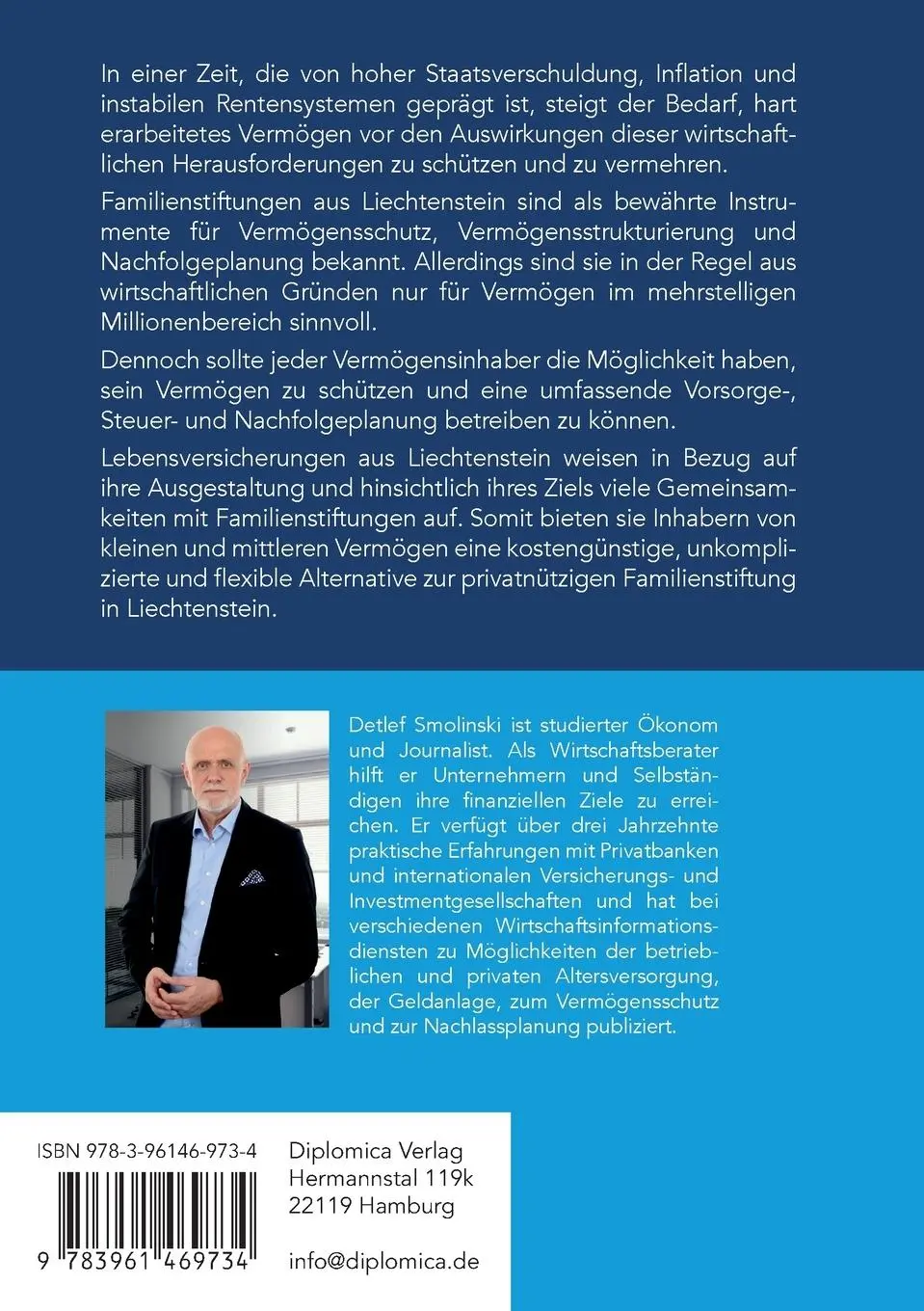 Rückseite: 9783961469734 | Zwischen Alpen und Vermögen. Stiftungsähnliche Lösungen mit...