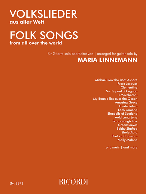 Cover: 9790204229734 | Volkslieder aus aller Welt | Taschenbuch | Songbuch (Gitarre) | Buch