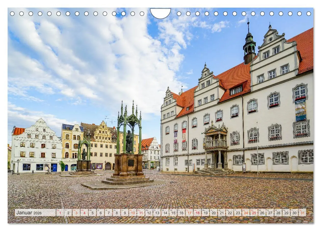 Bild: 9783457789834 | Lutherstadt Wittenberg Impressionen (Wandkalender 2026 DIN A4...