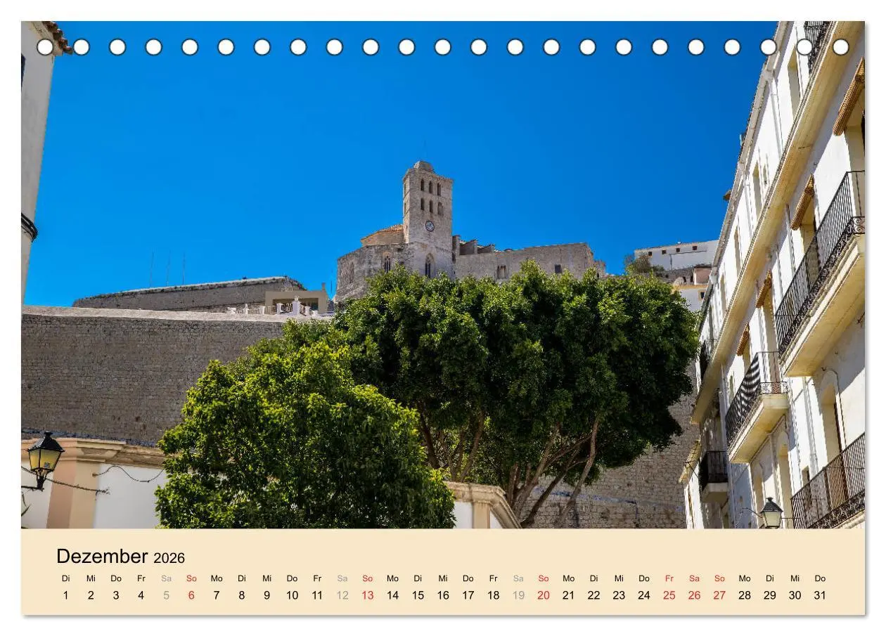 Bild: 9783457929834 | Ibiza Dalt Vila, Sa Penya und La Marina (Tischkalender 2026 DIN A5...