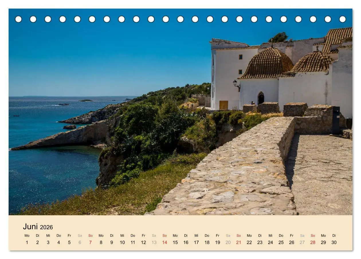 Bild: 9783457929834 | Ibiza Dalt Vila, Sa Penya und La Marina (Tischkalender 2026 DIN A5...